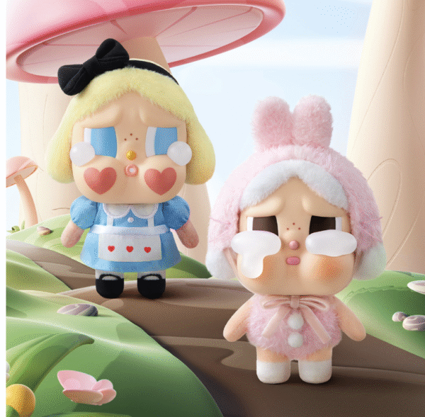 Pop Mart CryBaby Crying Again Series Vinyl Face Plush Single Blind Box - obrazek 4